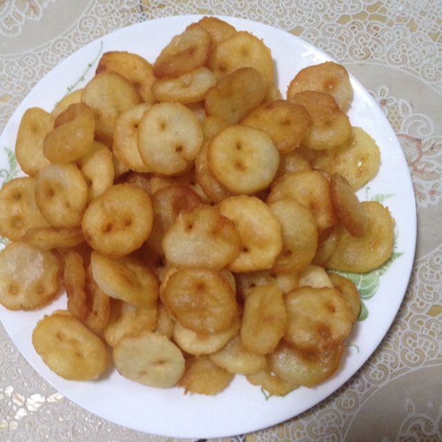 纽扣土豆饼