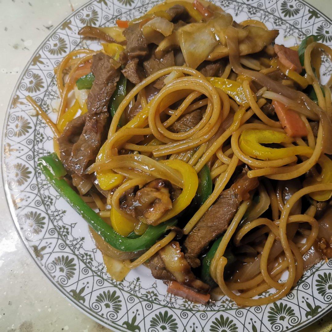 比餐厅好吃的黑椒牛柳意面🍝零失败简单教程