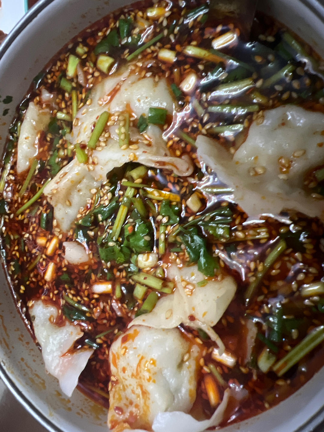 🔥五分钟搞定❗️酸辣开胃一吃就上瘾的酸汤水饺