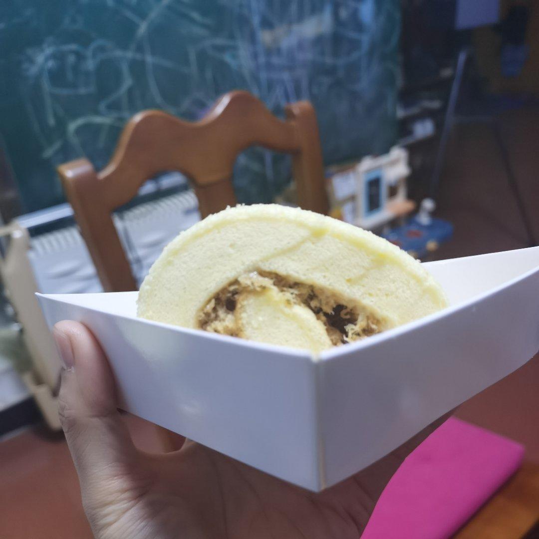 卷不断的后蛋法基础戚风蛋糕卷