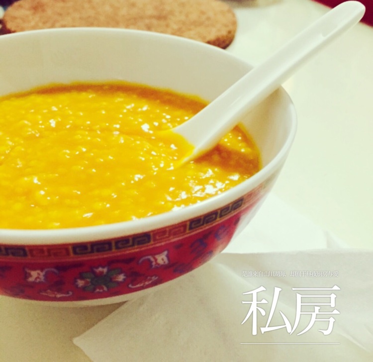 南瓜小米粥