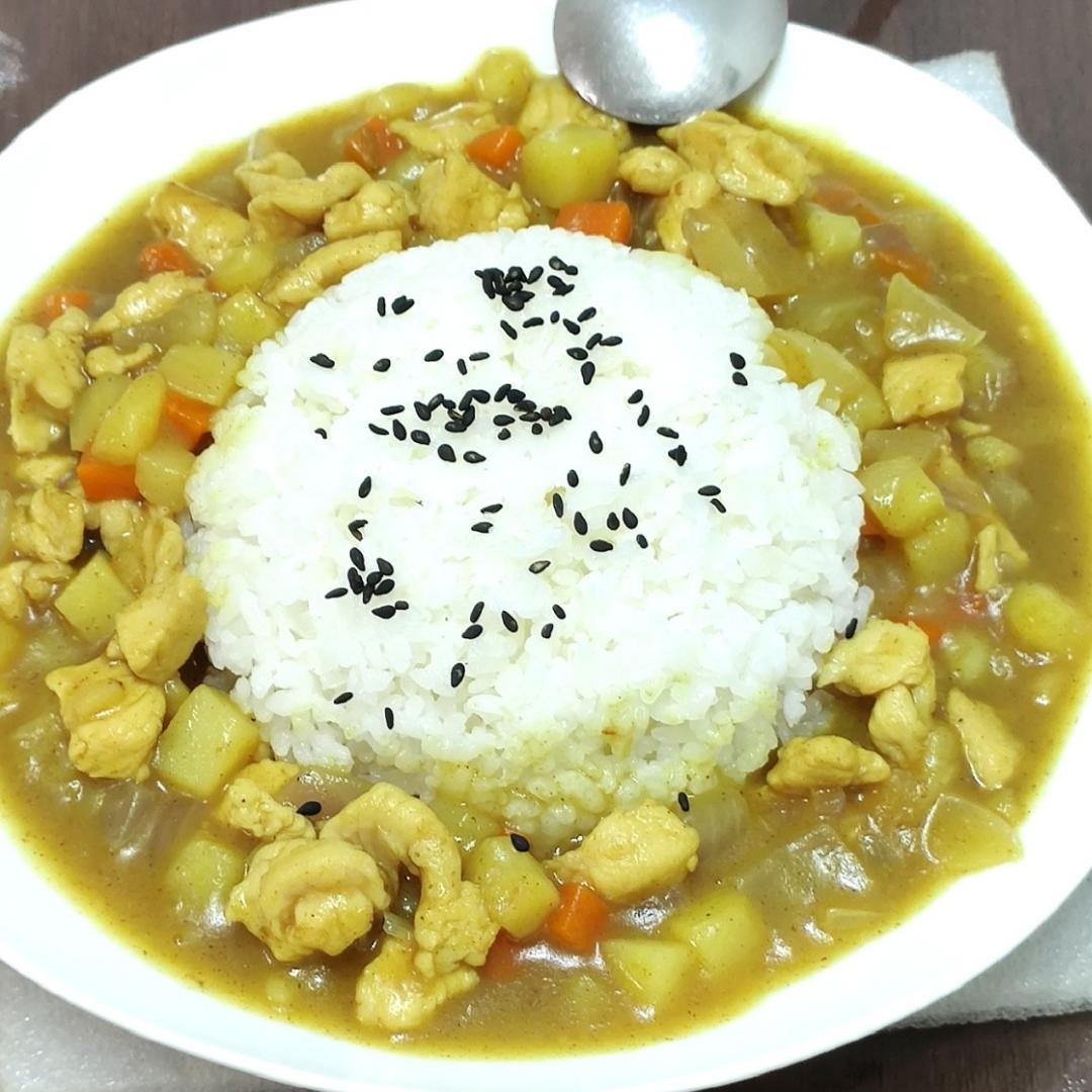 咖喱鸡饭