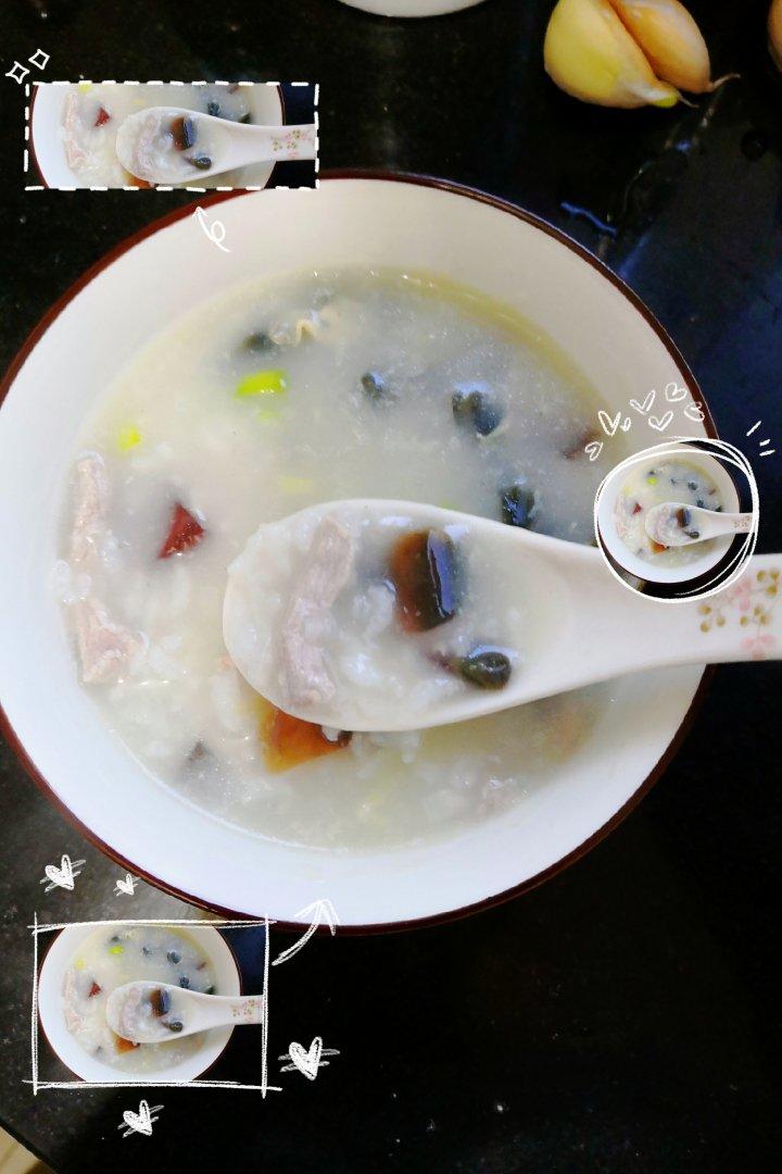 皮蛋瘦肉粥 Pidan & Pork Rice Soup