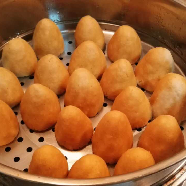 豆面窝窝头!