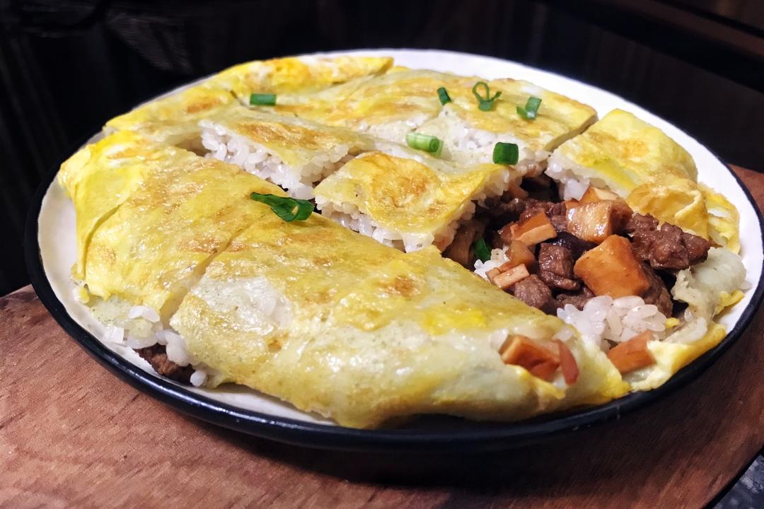 湖北牛肉三鲜豆皮【曼食慢语】