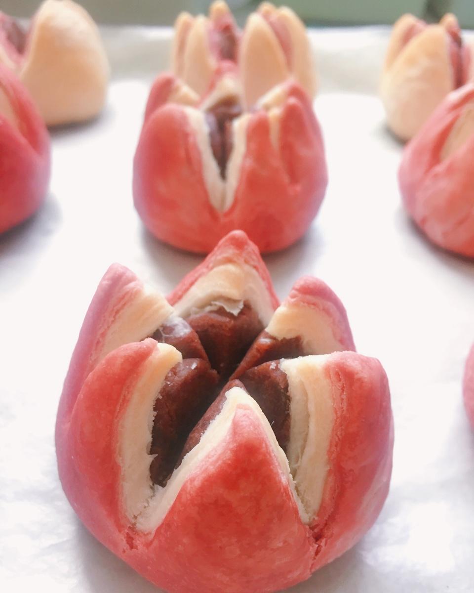 椰蓉荷花酥 雅君小主做的椰蓉荷花酥 雅君小主