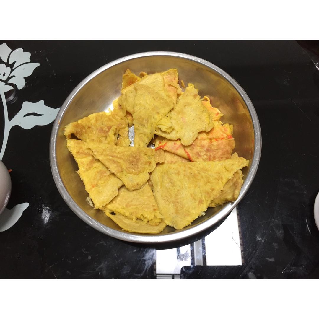 胡萝卜鸡蛋饼