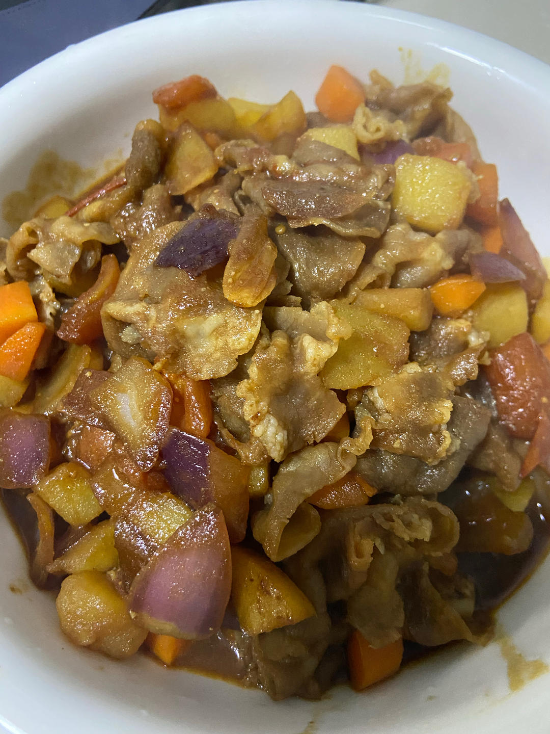 土豆肥牛