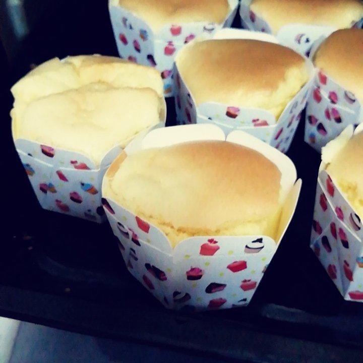 纸杯蛋糕 8寸戚风蛋糕的量