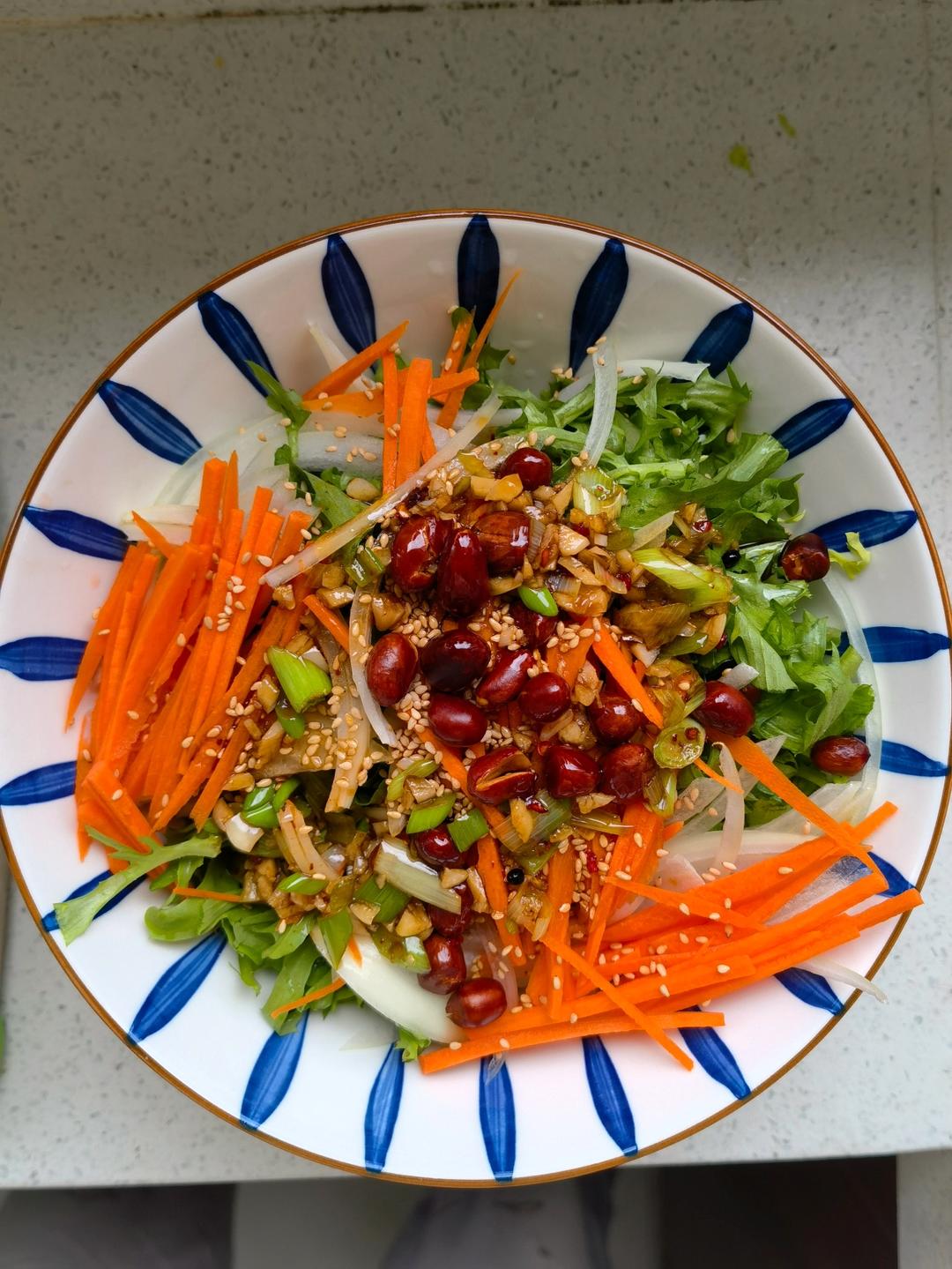 年夜饭必做的一道凉菜凉拌苦菊