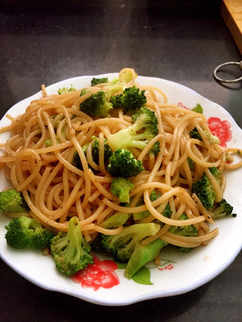 黑椒牛柳炒意面