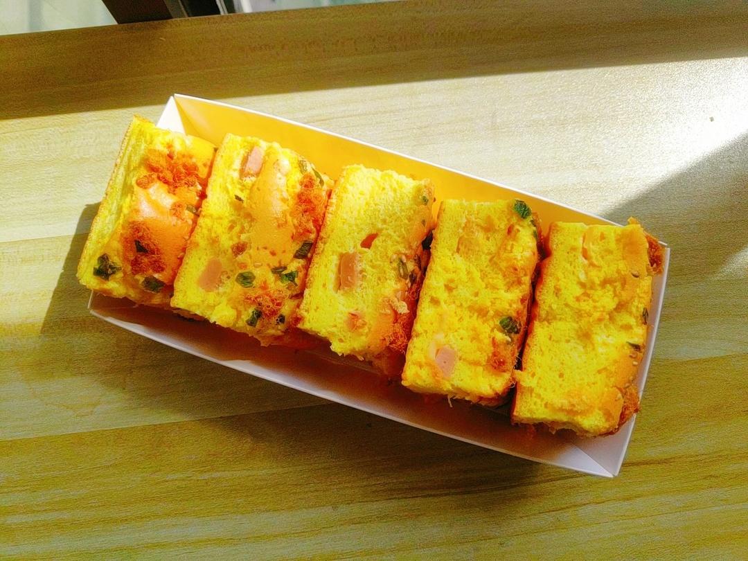 芝士夹心肉松蛋糕🍰