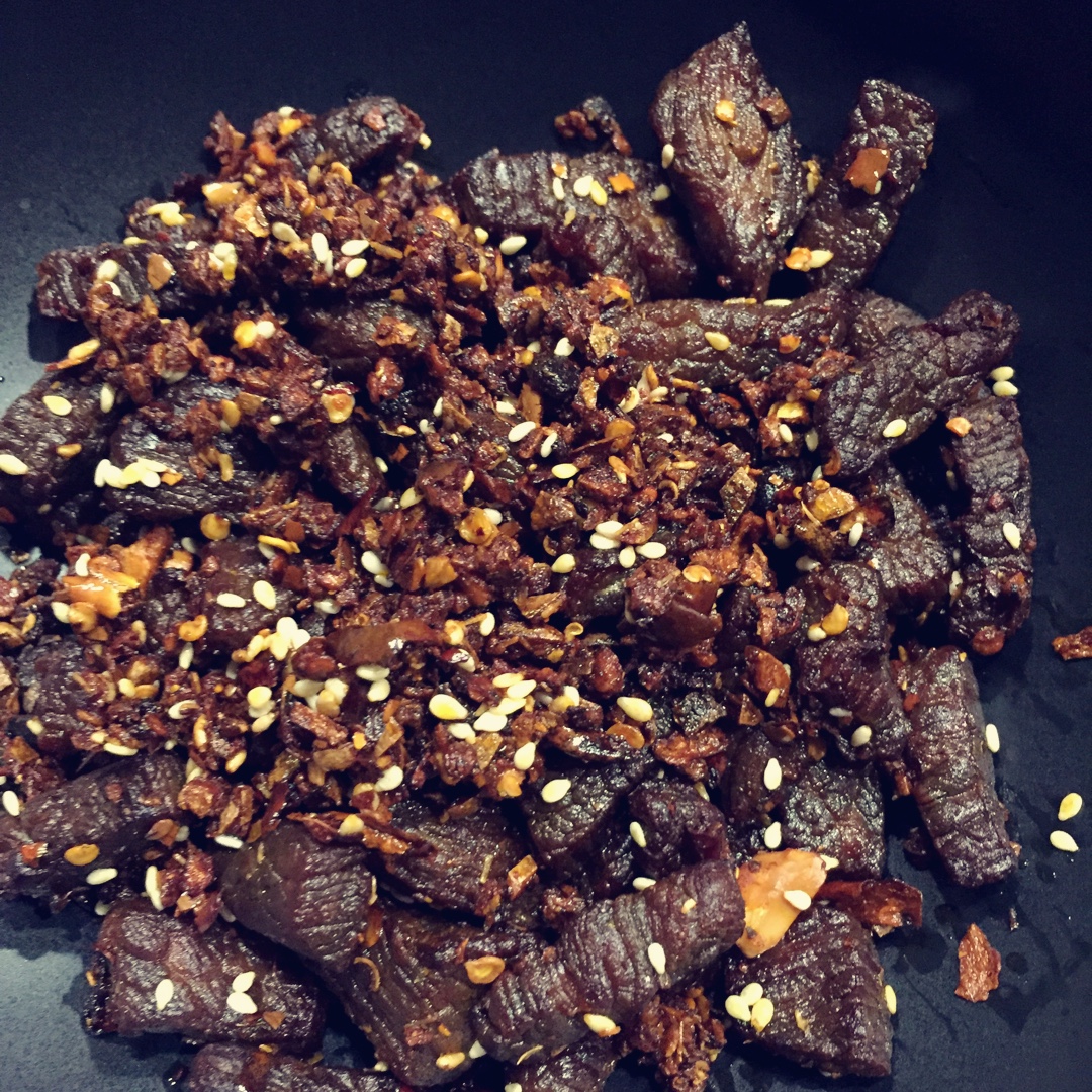 麻辣牛肉干