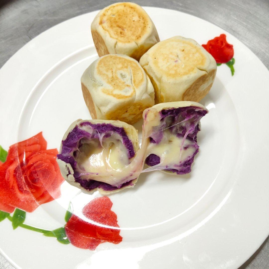 【爆浆紫薯仙豆糕】