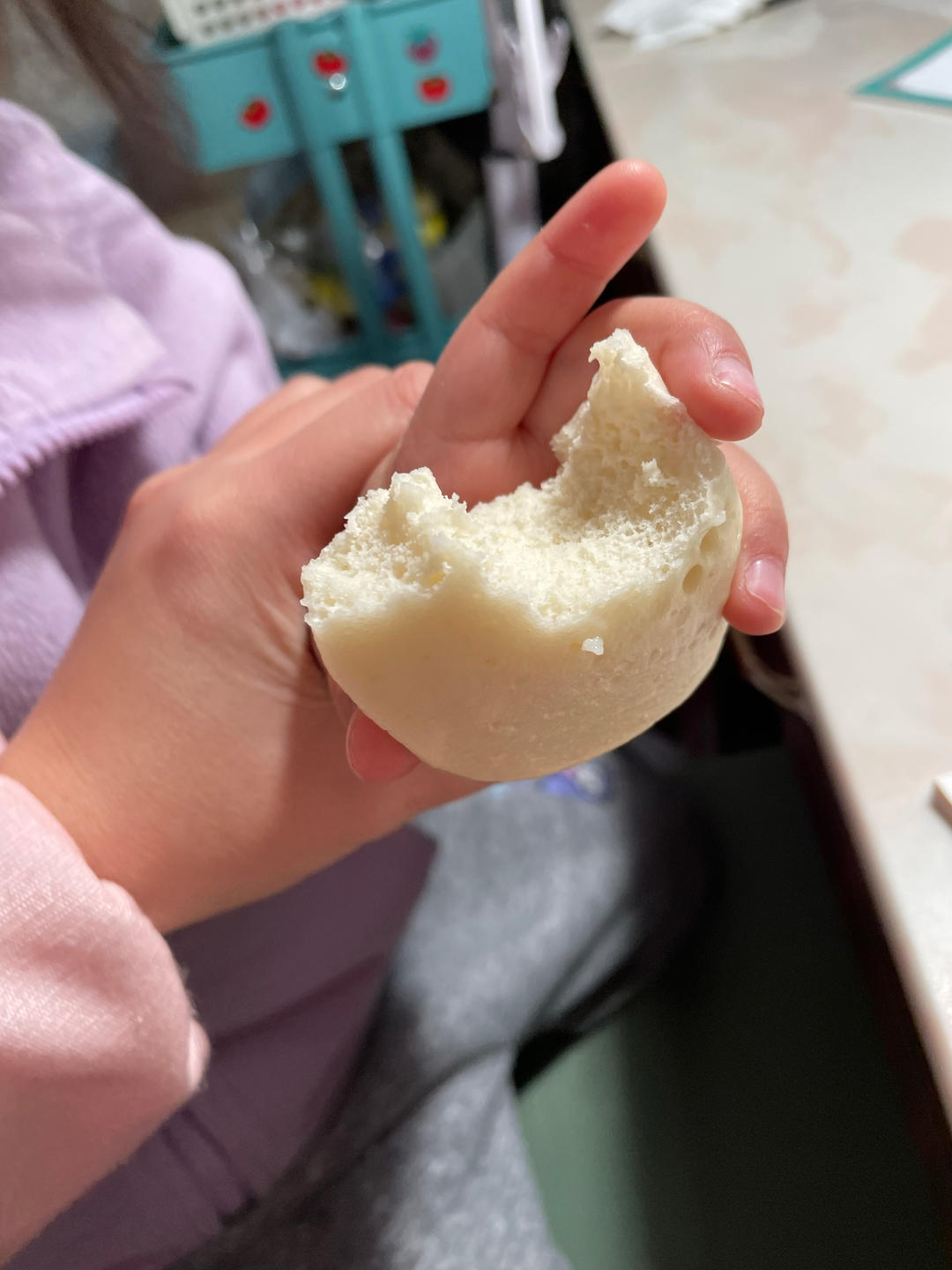 一发奶香小馒头，口感特别好！