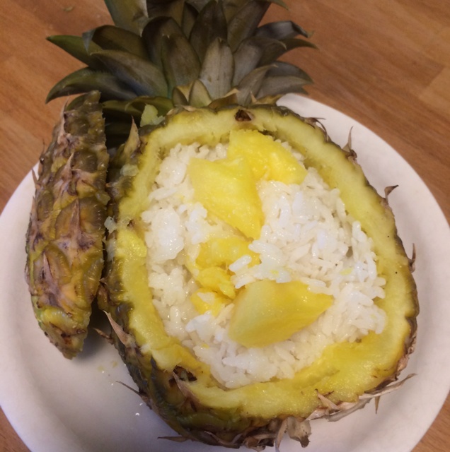 原味蒸菠萝饭