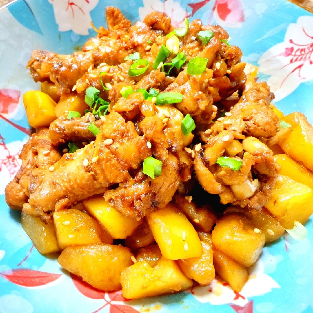 照烧土豆鸡翅根