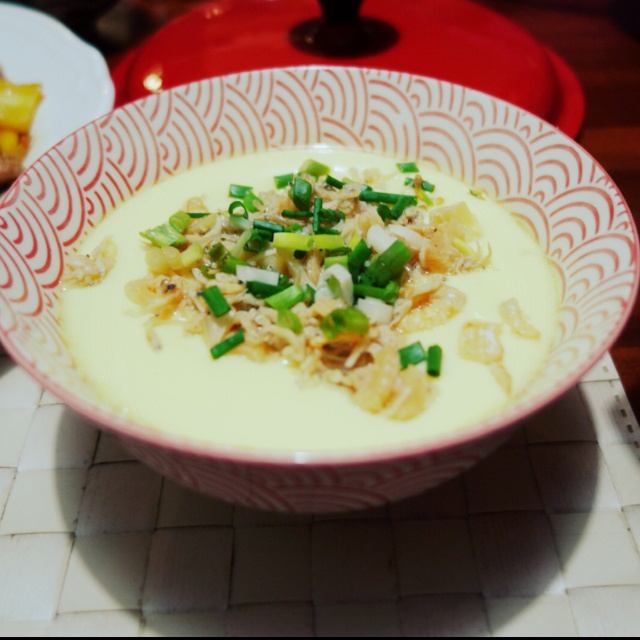 干贝燉蛋