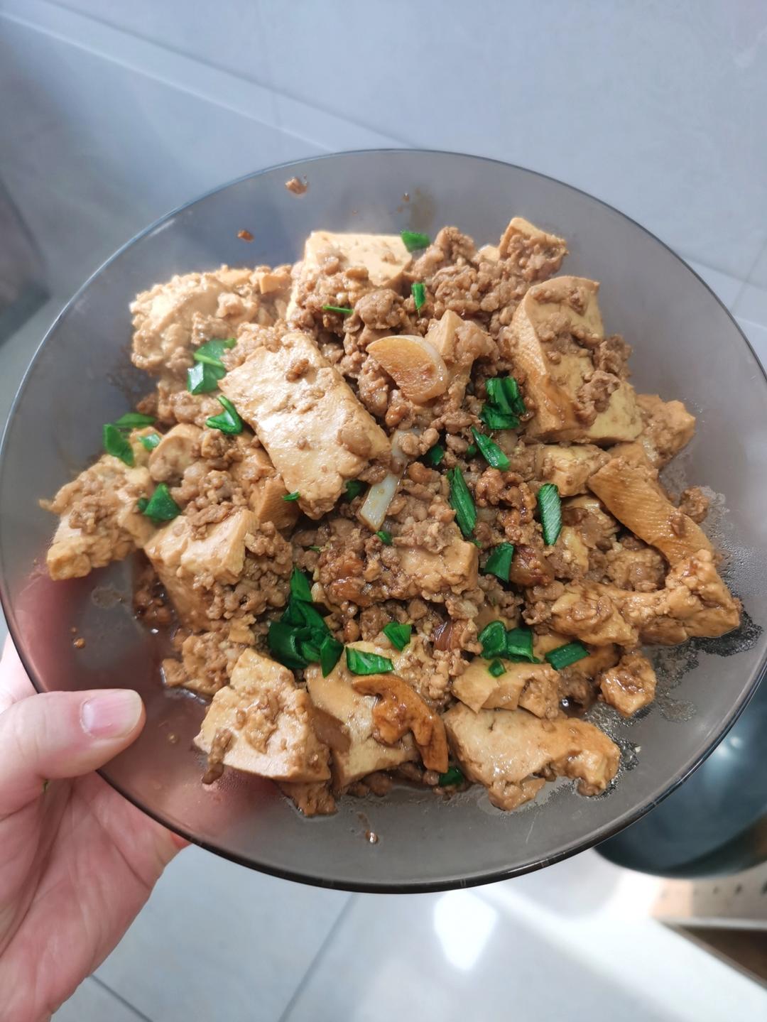 巨下饭！拌饭超好吃的肉末豆腐！做法简单零失败~