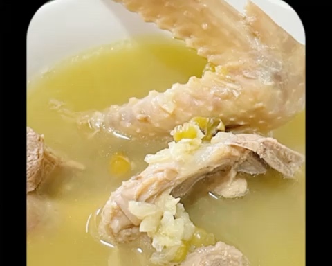 消暑汤•绿豆鸽子汤