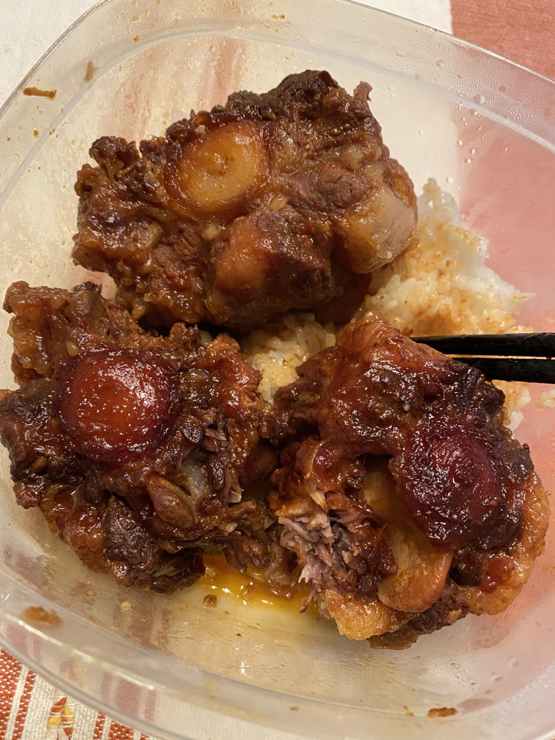 韩式红烧牛尾 Korean style Oxtail stew