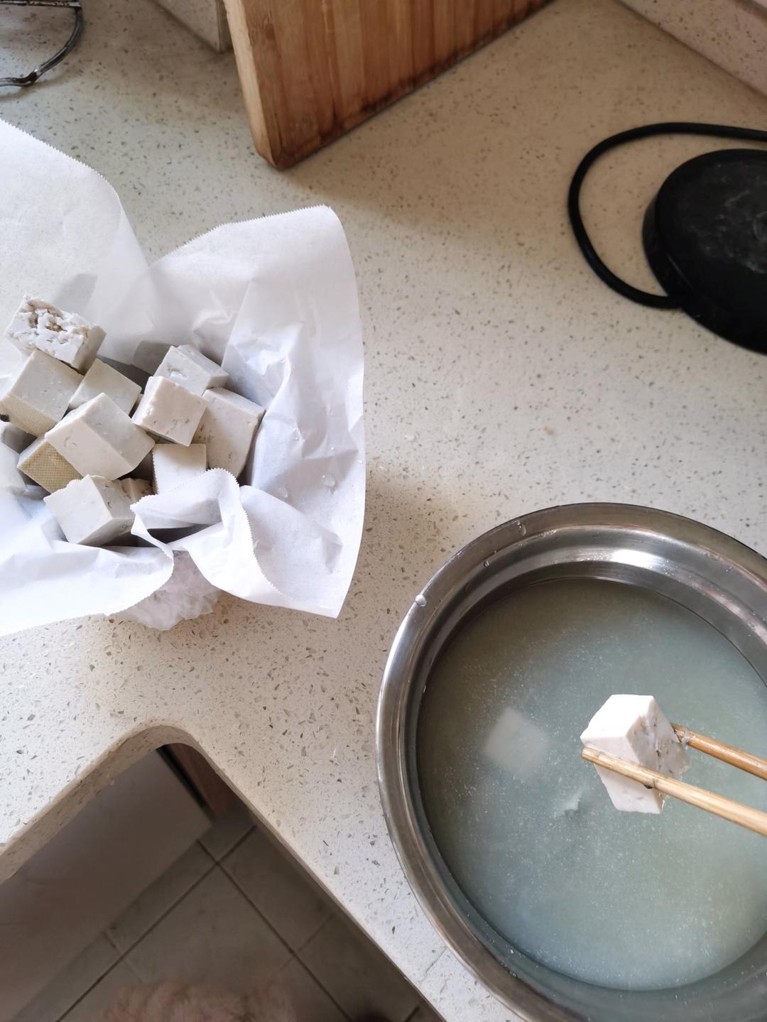 在家自制臭豆腐