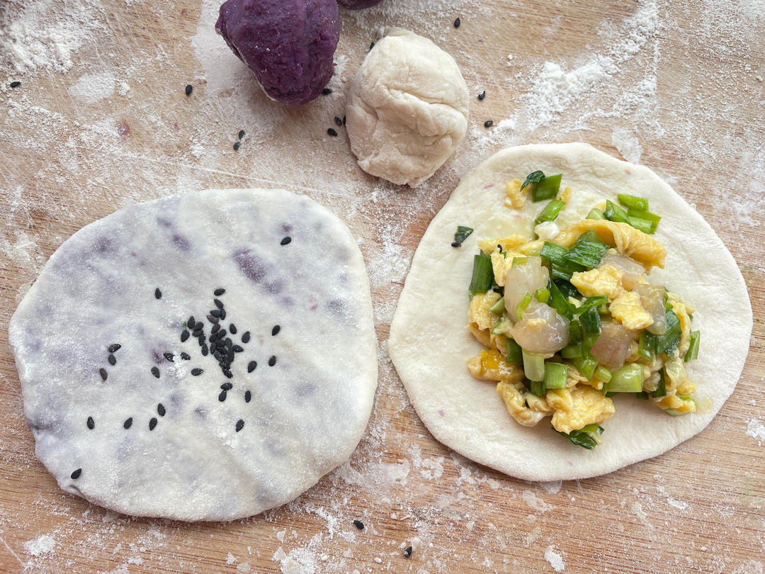 紫薯饼(无糖无油)