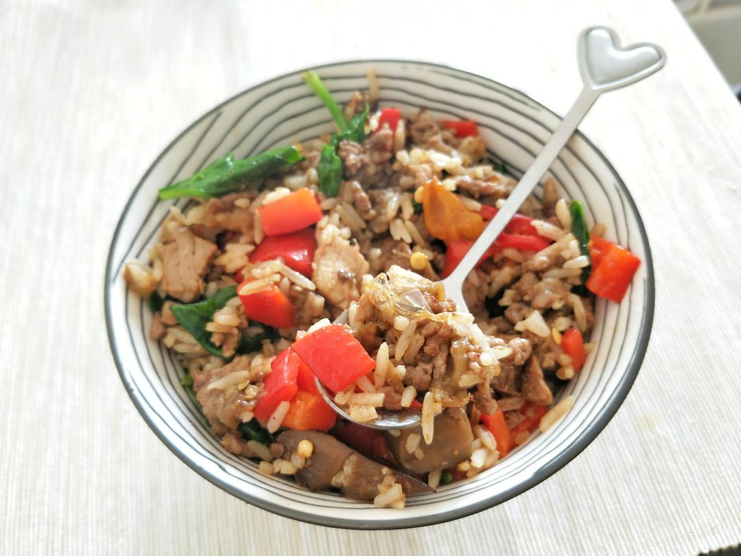 黯然销魂牛肉炒饭
