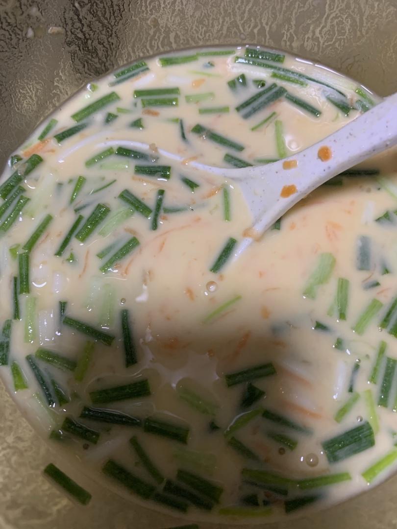 简单快手蔬菜鸡蛋煎饼