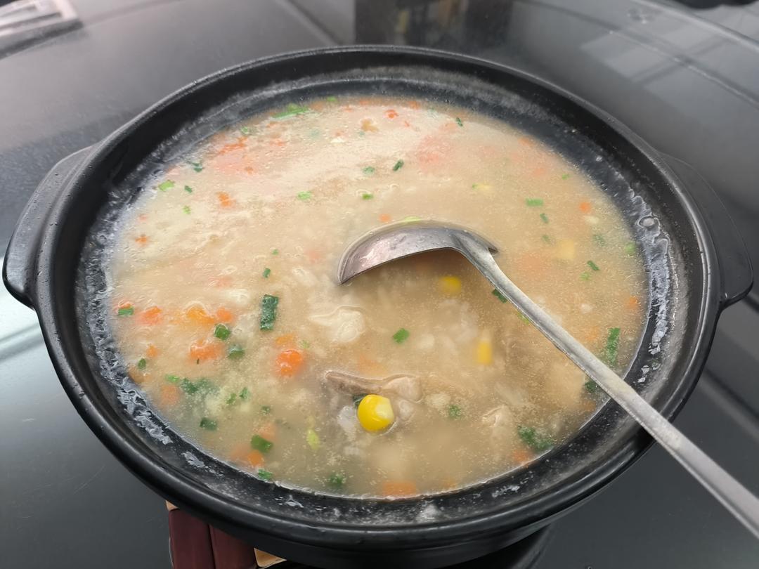 淮山干贝猪骨粥