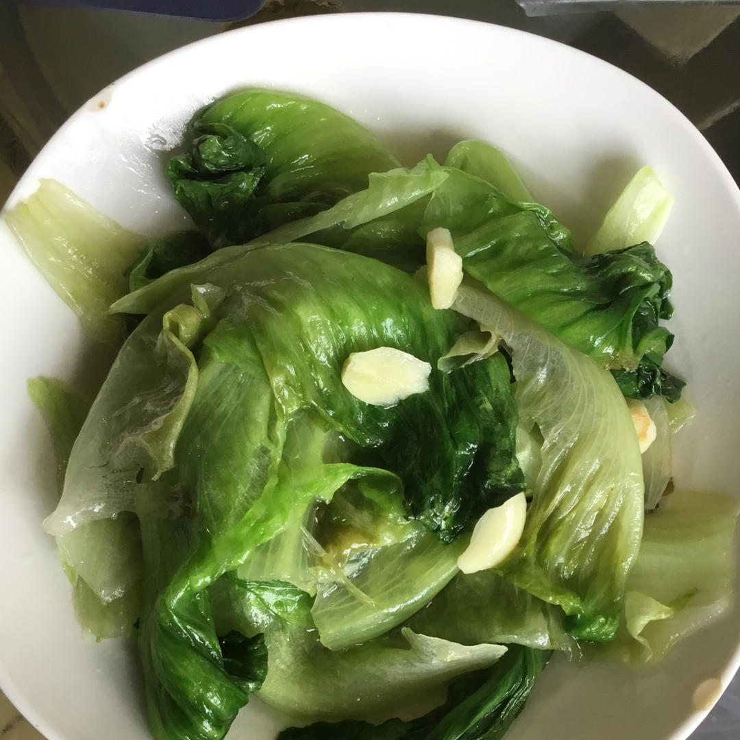 蒜蓉炒生菜