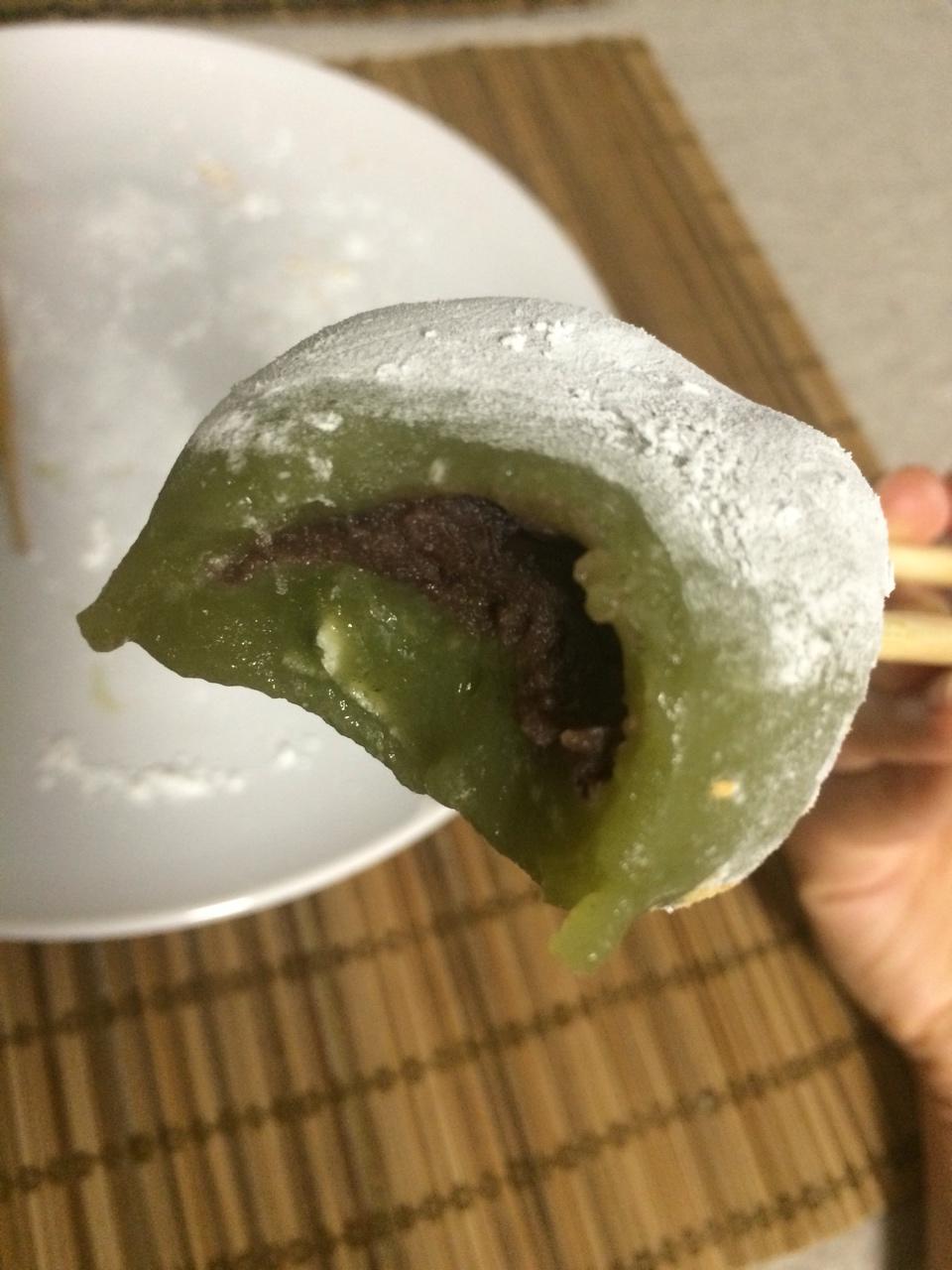 抹茶红豆大福