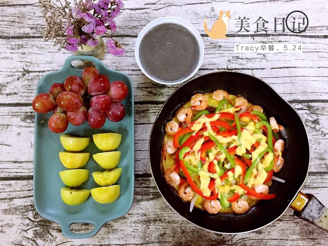 披萨蛋（快速早餐）