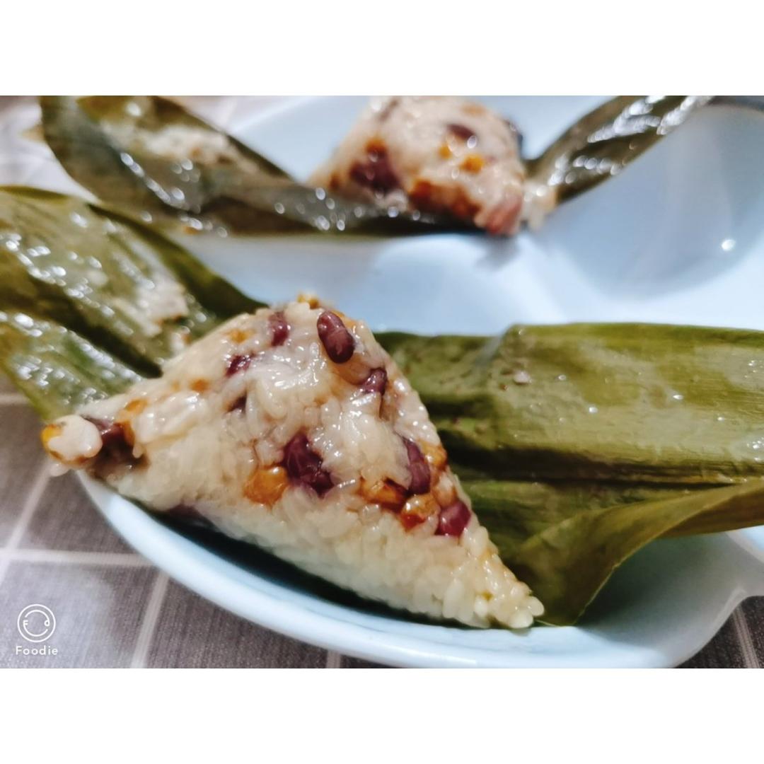 桂花蜜豆蜜枣粽子
