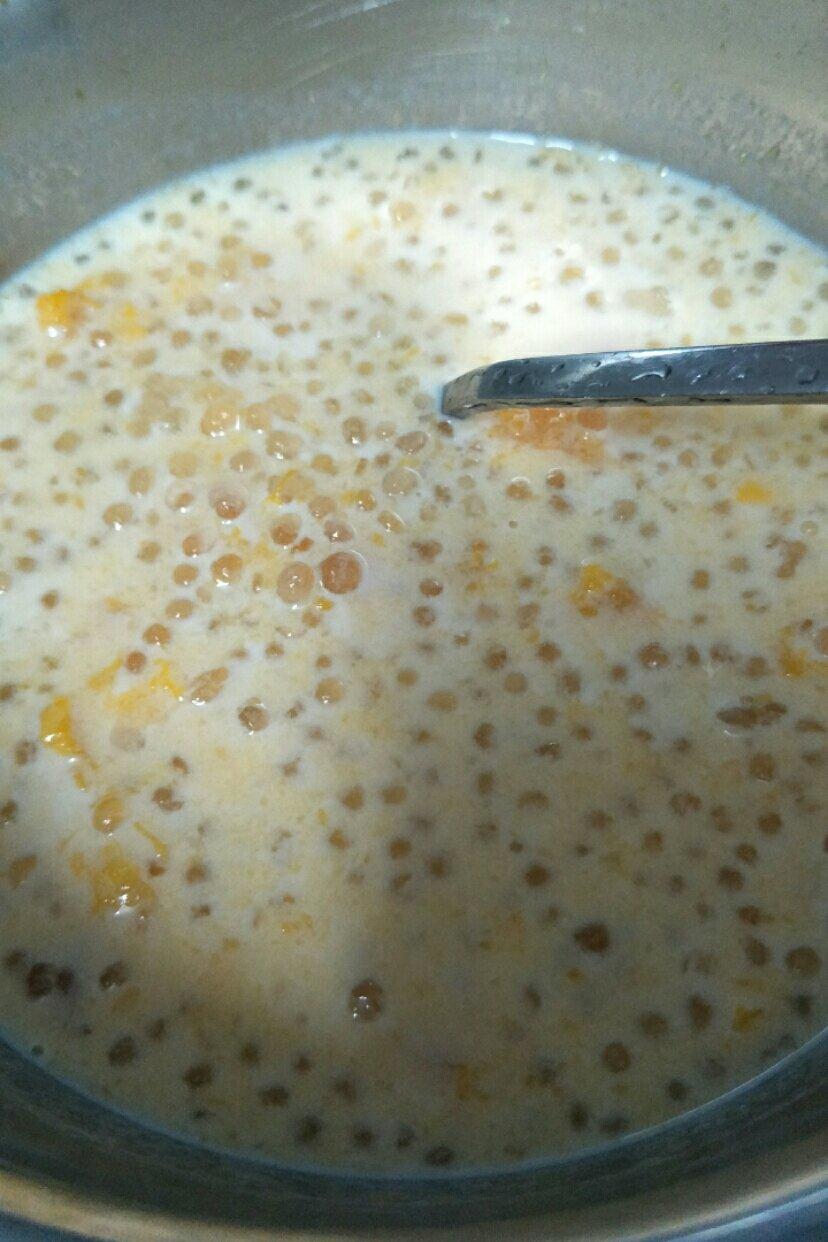 木瓜牛奶西米露