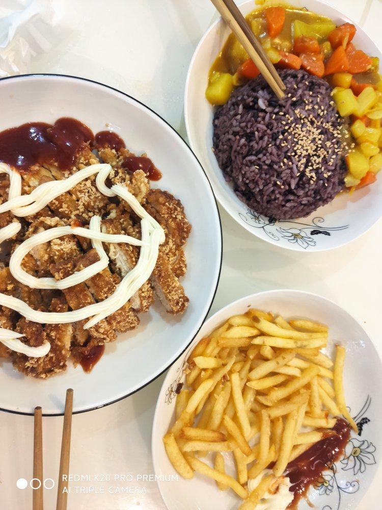 好吃不过【咖喱鸡排饭】🍛手把手教你做美食