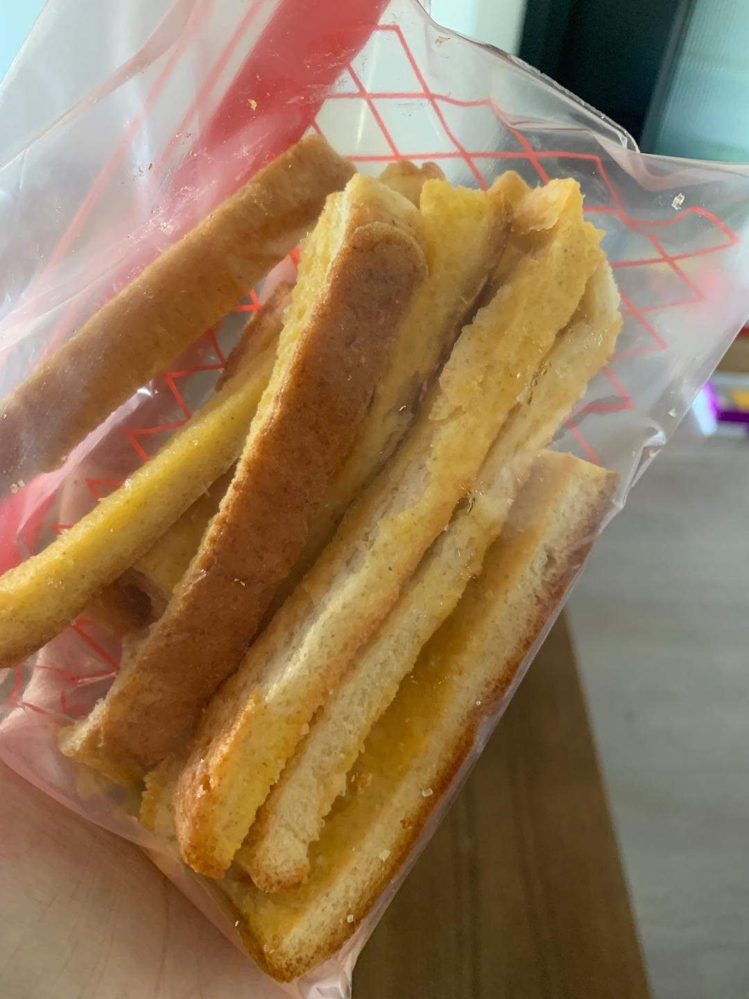 比吐司还好吃的烤吐司边