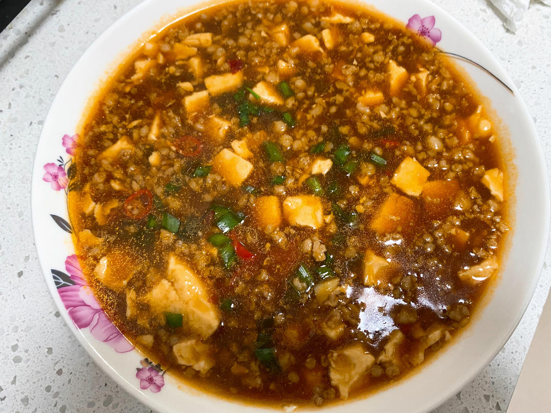 🔥好吃到哭的肉末豆腐，一周吃七次都不嫌多