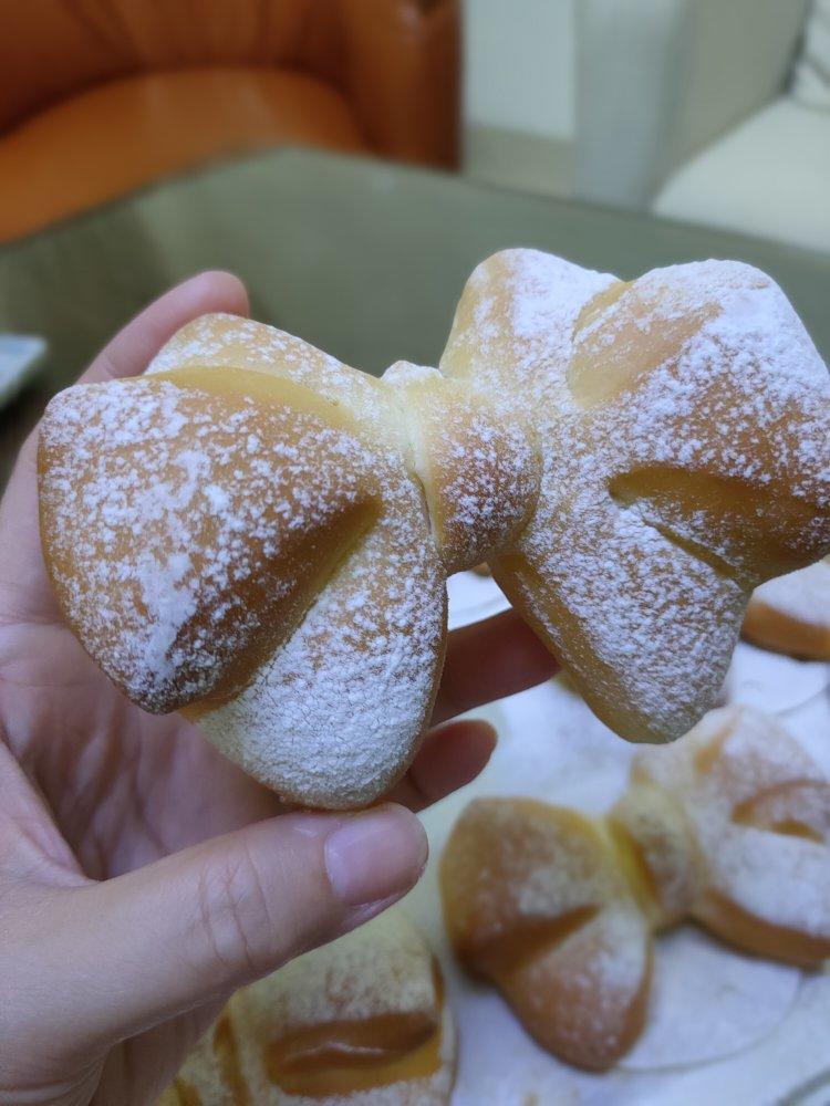 火龙果蝴蝶结面包（一次发酵）