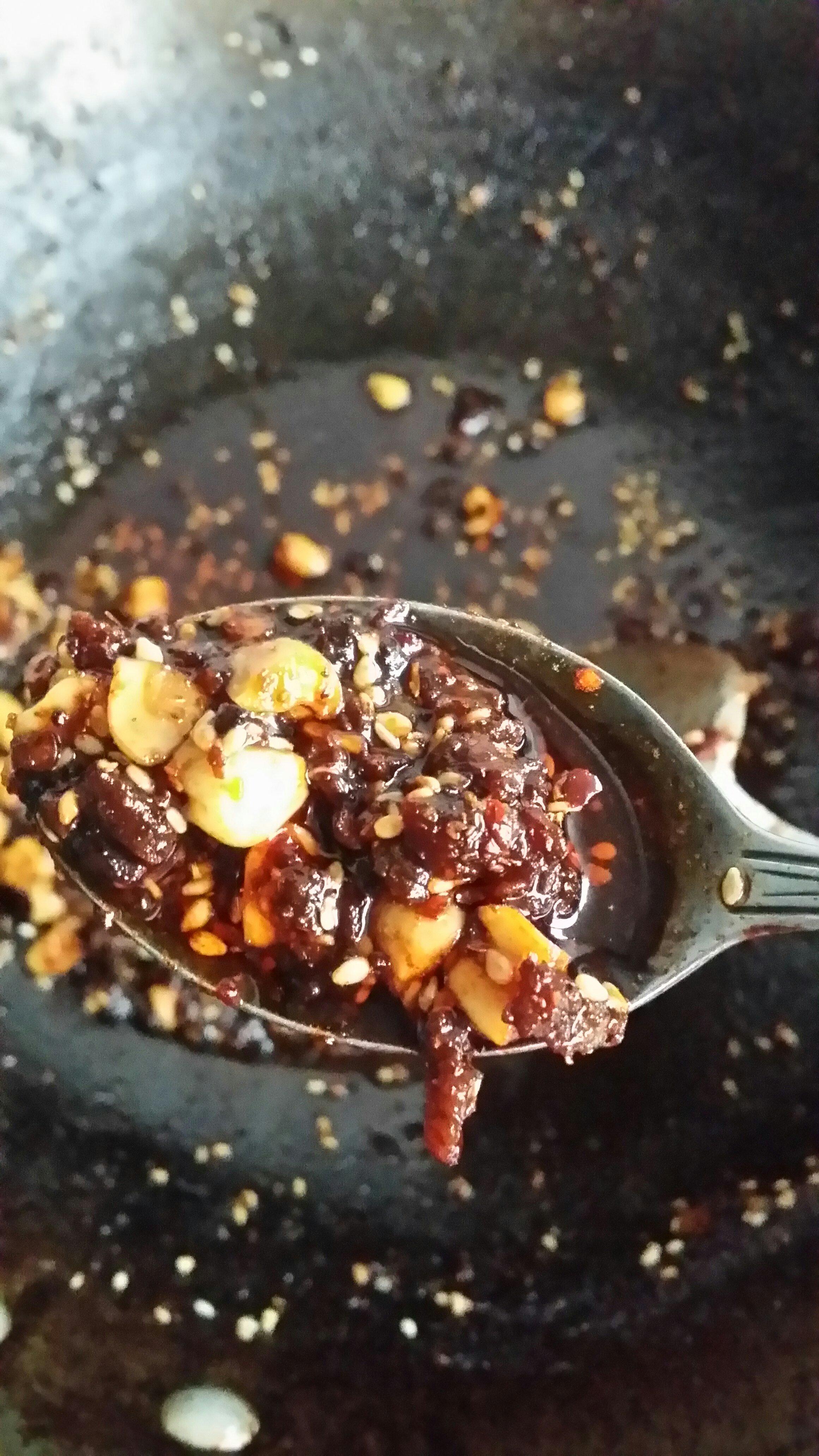 香辣豆豉牛肉酱（详细步骤）的做法