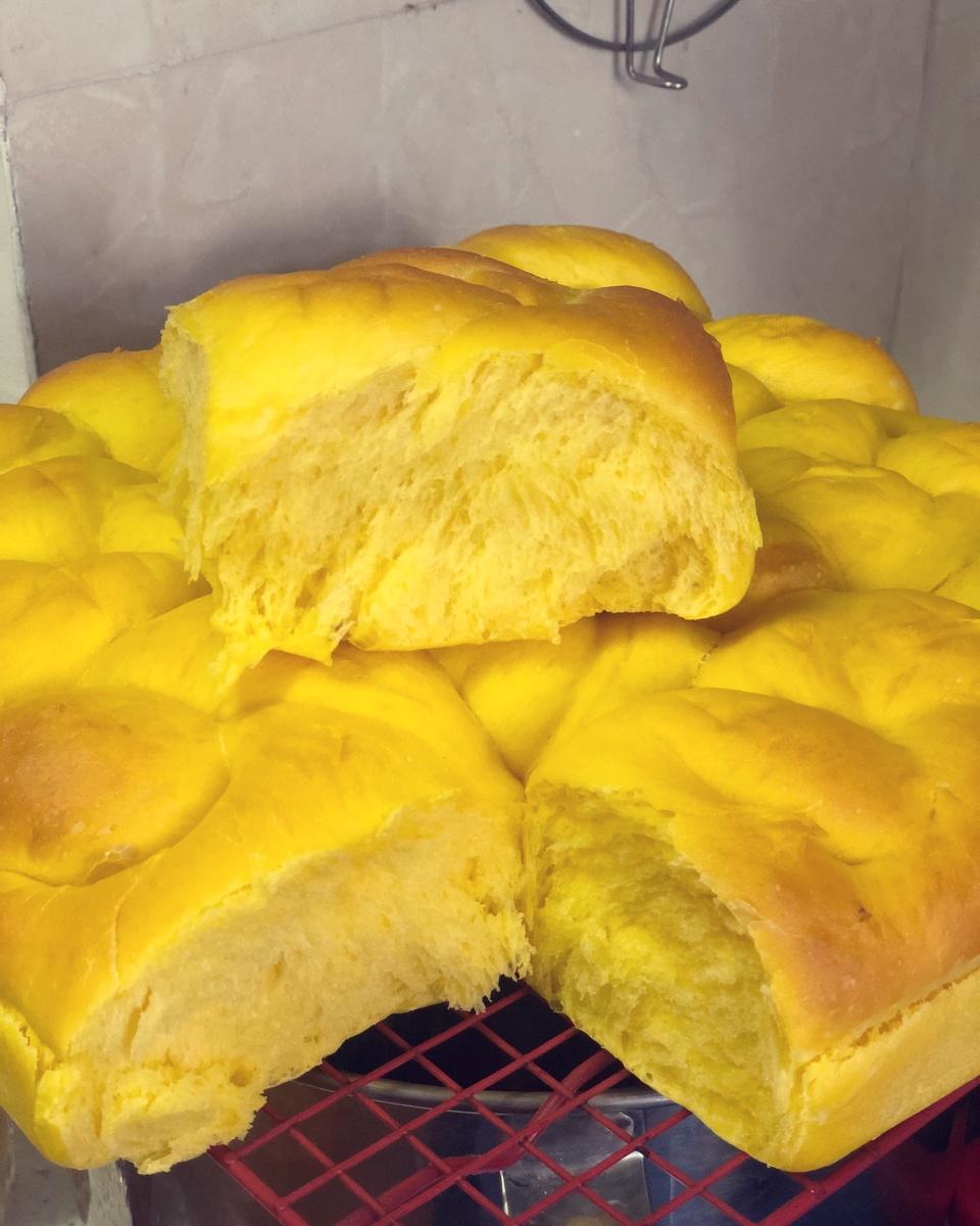 无一滴水的南瓜老面包