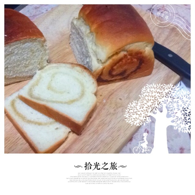 中种椰蓉吐司