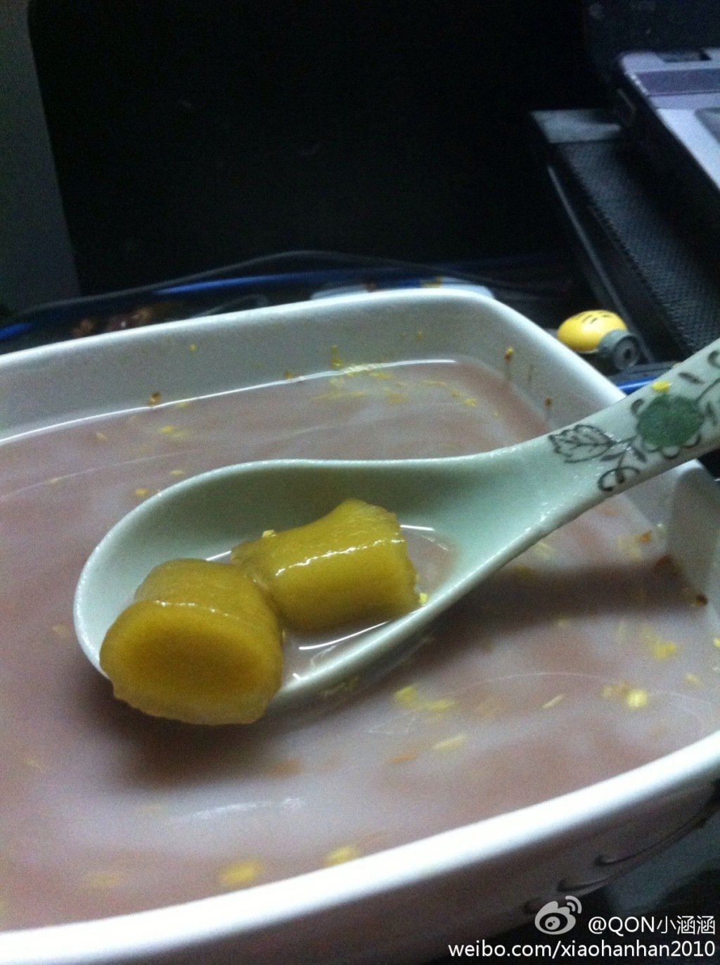 芋圆红豆汤
