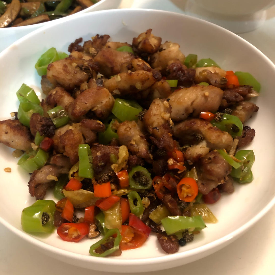 夏日下酒菜——椒麻鸡丁