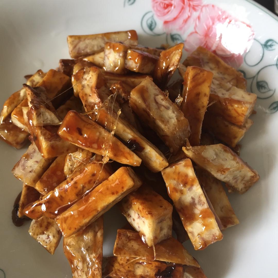 焦糖玫瑰拔丝芋头