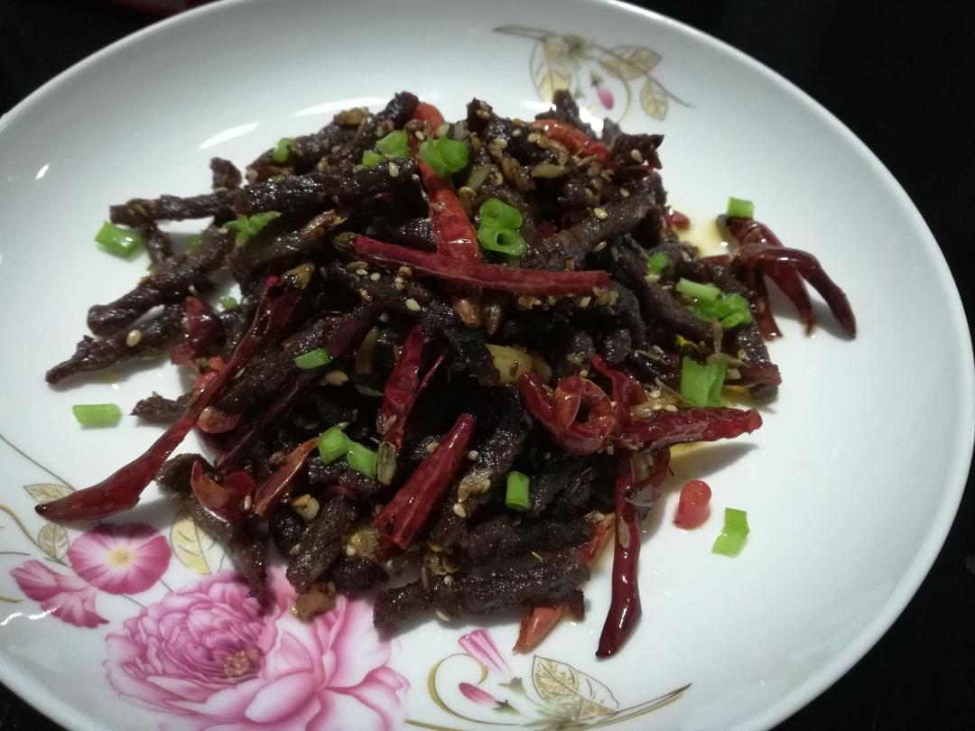 干煸牛肉，麻辣干香好吃得停不下来啊