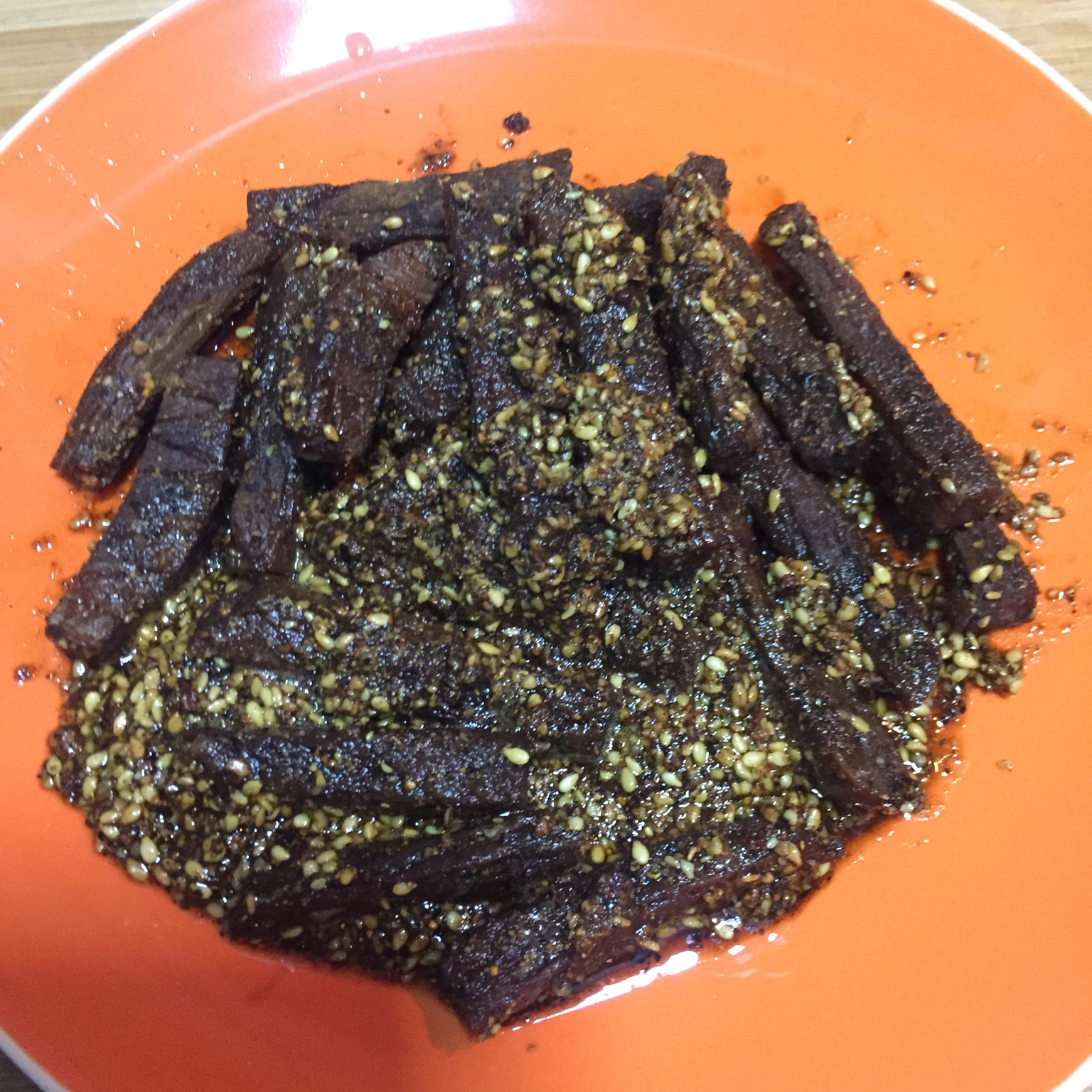 麻辣牛肉干