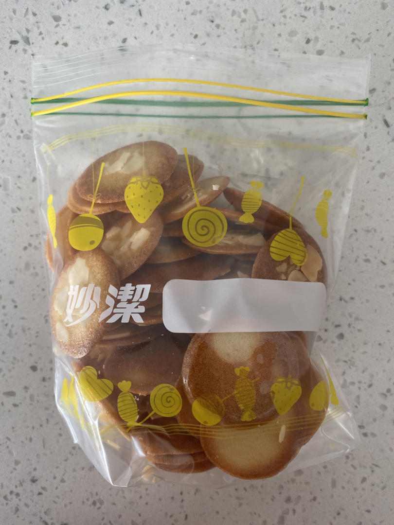 消灭蛋白：杏仁薄脆饼干