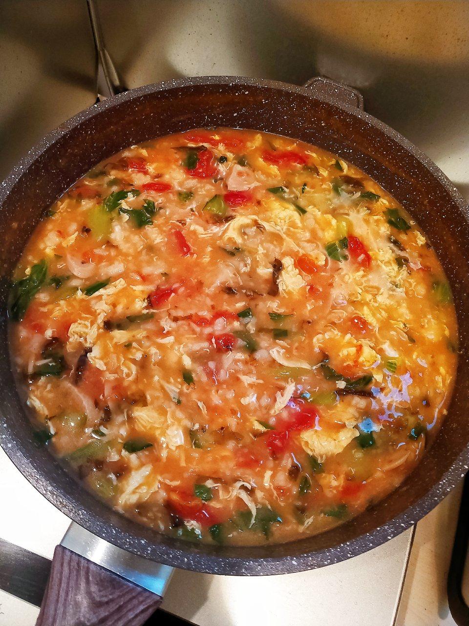 超级好喝的暖胃疙瘩汤