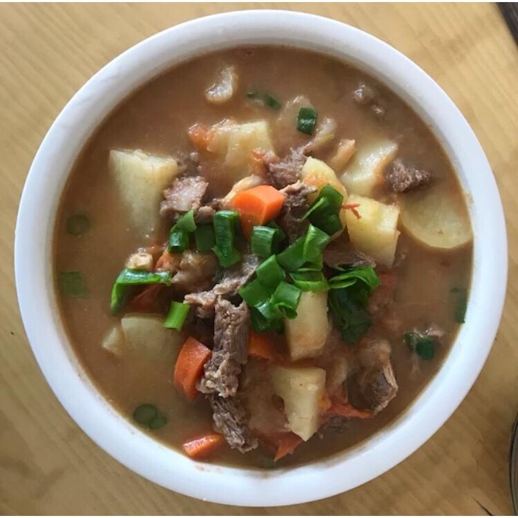 土豆炖牛肉